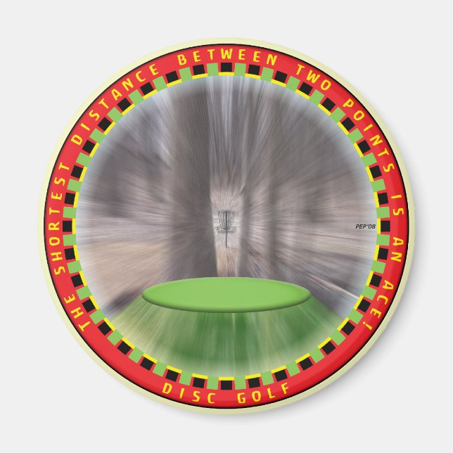 Disc Golf Logic #2 Magnet (Front)