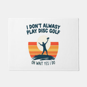 Disc Golf Lover T-Shirt Design Doormat