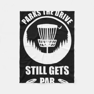 Disc Golf Meme - Funny Frisbee Golf Player I Disc Fleece Blanket