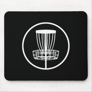 Disc Golf Men Disc Golf Sket Chest Logo  Mouse Pad