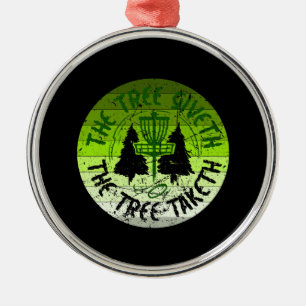 Disc Golf Metal Tree Decoration