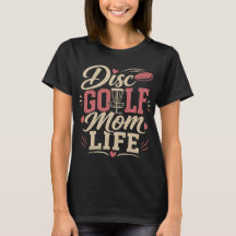 Disc Golf Mum Life Script Vintage Design