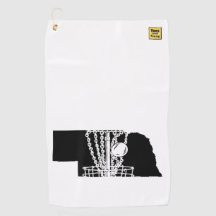Disc golf Nebraska - towel for your discgolf bag