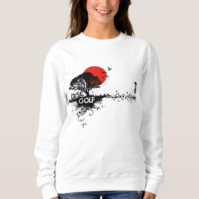 Disc Golf Only You Can Prevent Bogeys Disc Golf. Sweatshirt (Front)