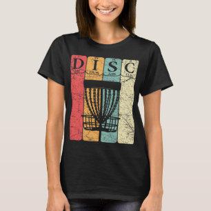 Disc Golf Periodic Table Elements Frolf Player Vin T-Shirt