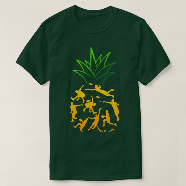 DISC GOLF PINEAPPLE T-Shirt (Design Front)