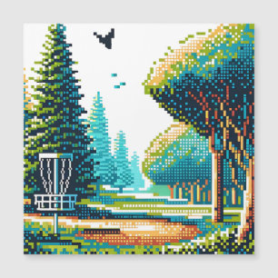 Disc Golf Pixel Art 