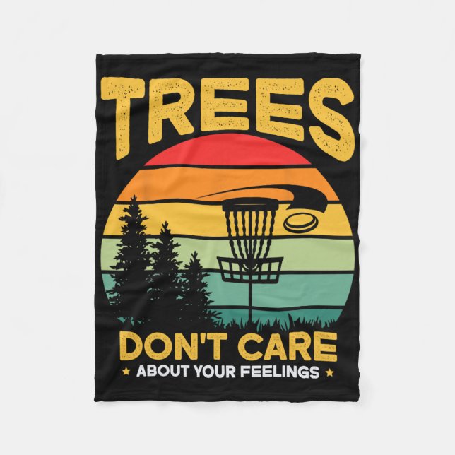Disc Golf Player _6  Fleece Blanket (Front)