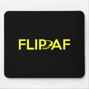 Disc Golf Player - Funny Flip Disc Golfer Mouse Pad