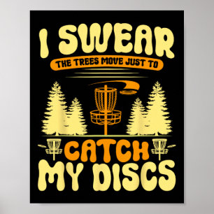 Disc Golf Player Funny Poster