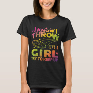 Disc Golf Player Golfing  For Women Girls  8 T-Shirt