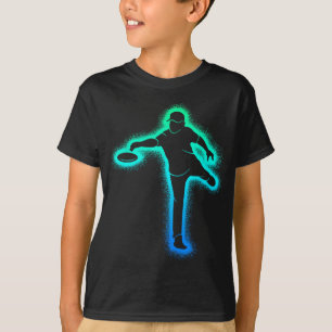 Disc Golf Player Kids Men Boys Disc Golfer T-Shirt