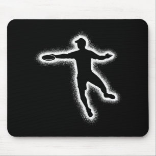 Disc Golf Players Kids Boys Disc Golfer Men Mouse Pad