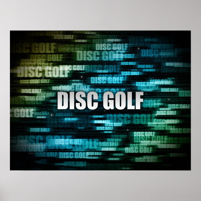 Disc Golf Poster (Front)