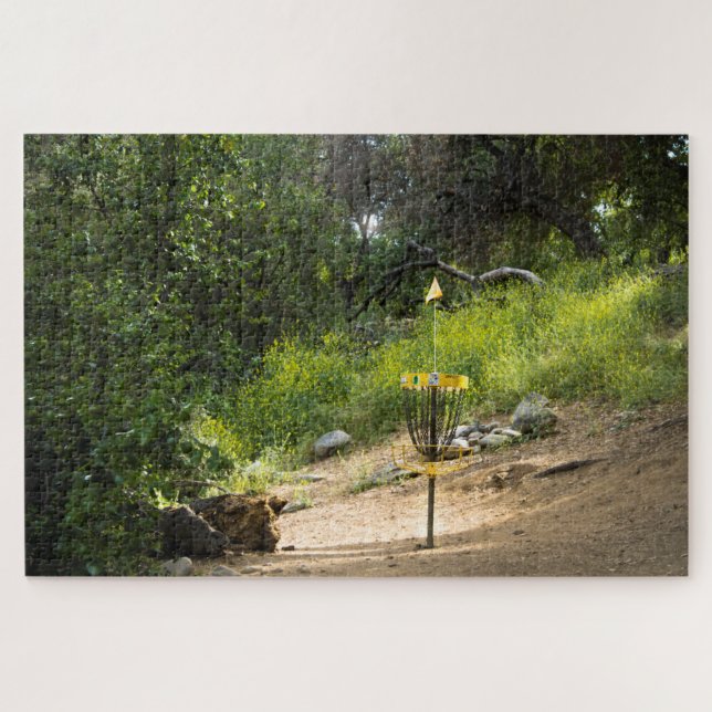 Disc Golf Puzzle (Horizontal)