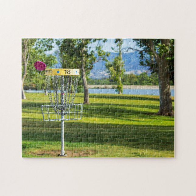 Disc Golf Puzzle (Horizontal)