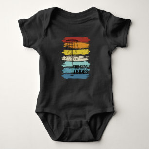 Disc Golf Retro Baby Bodysuit
