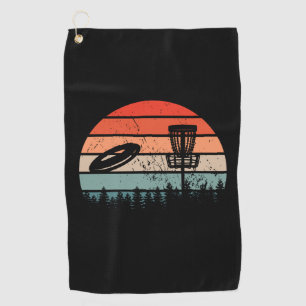 Disc Golf Retro Golf Towel