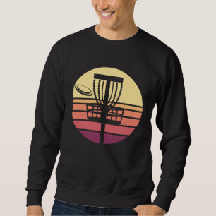 Disc Golf Retro Sunset Sweatshirt