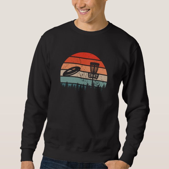 Disc Golf Retro Sweatshirt (Front)