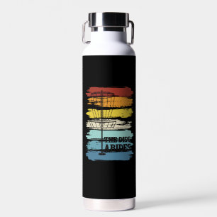 Disc Golf Retro Water Bottle