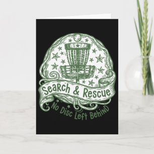 Disc Golf Search And Rescue No Disc Left Behind _2 Card