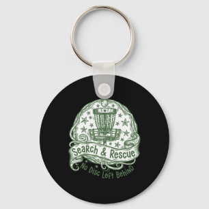 Disc Golf Search And Rescue No Disc Left Behind _2 Key Ring