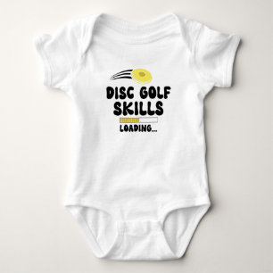 Disc Golf Skills Loading   Disc Golf Caddy Baby Bodysuit