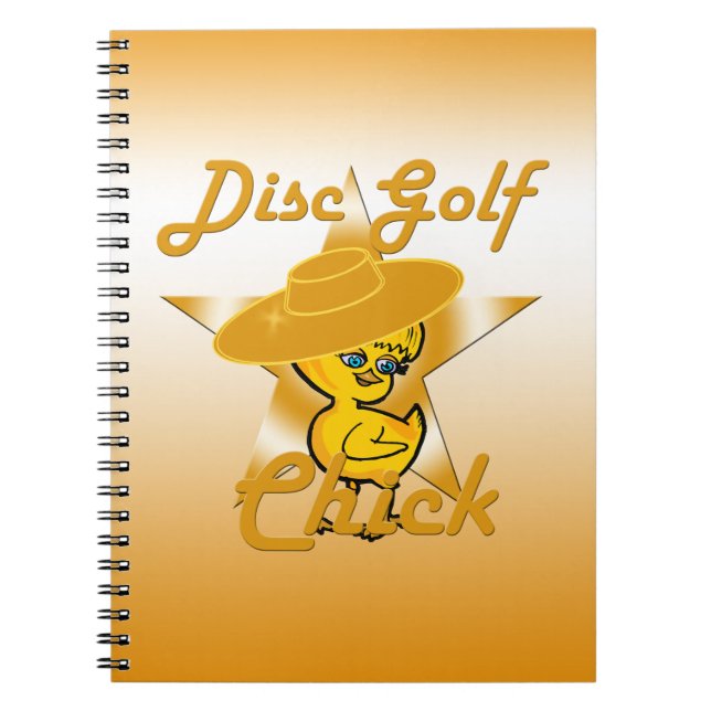 Disc Golf  Spiral Notebook (Front)