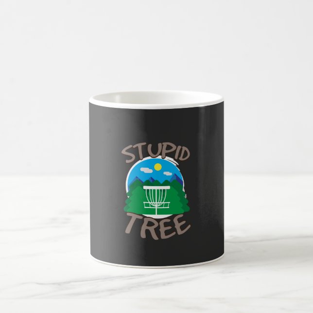 Disc Golf - Stupid Tree Coffee Mug (Center)