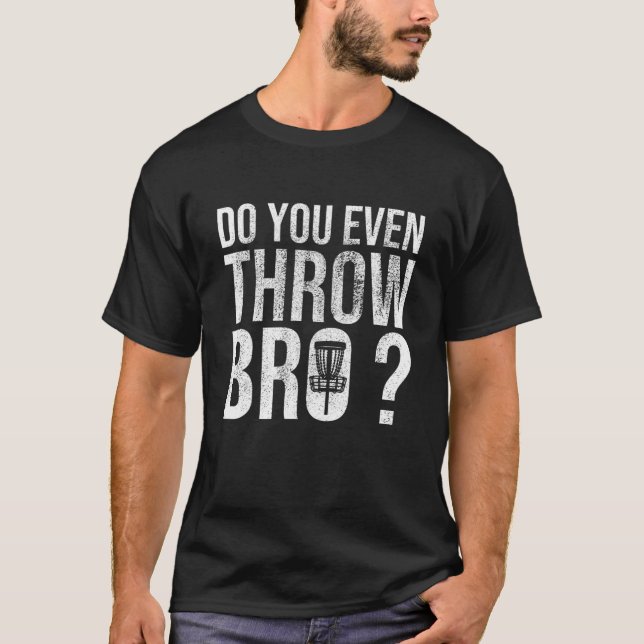 Disc Golf Stupid Tree Definition I Retro Frisbees  T-Shirt (Front)