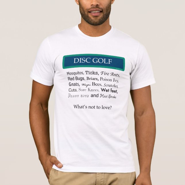 Disc Golf T-Shirt (Front)