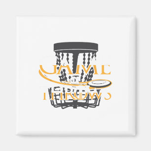 Disc Golf T Shirt For Men Women Funny Frisbee Golf Magnet