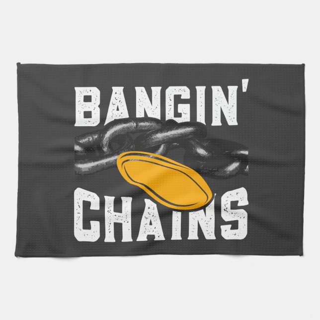 Disc Golf Tea Towel (Horizontal)