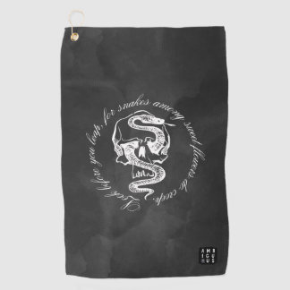 Disc Golf Towel with Bag Clip