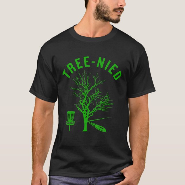 Disc Golf Tree Nied 3 T-Shirt (Front)