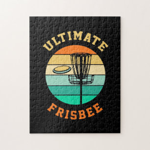 Disc Golf Ultimate Frisbee Jigsaw Puzzle