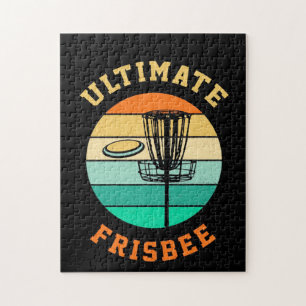 Disc Golf Ultimate Frisbee Jigsaw Puzzle