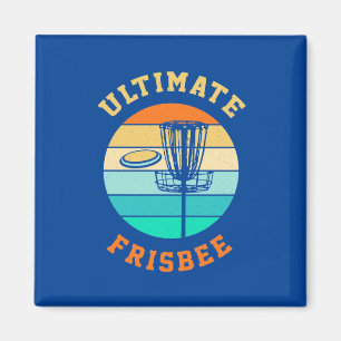 Disc Golf Ultimate Frisbee Magnet