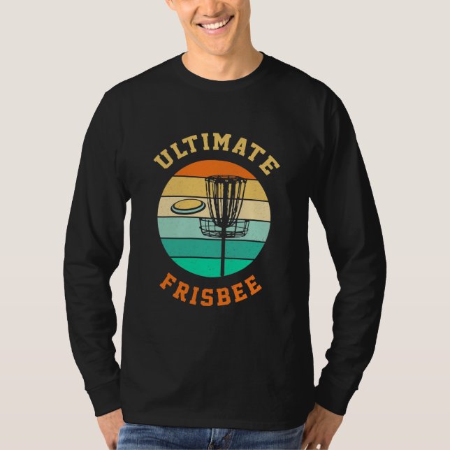 Disc Golf Ultimate Frisbee T-Shirt (Front)