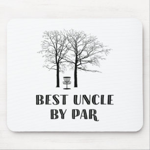 Disc Golf Uncle - Bester Uncle Bei Par  Mouse Pad