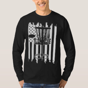 Disc golf USA Flag T-Shirt