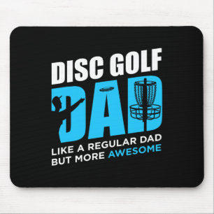 Disc Golf Vintage Funny Disc Golfing Dad Lover Pla Mouse Pad