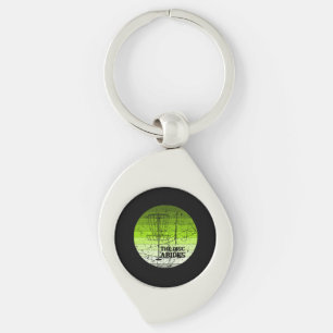 Disc Golf Vintage Key Ring
