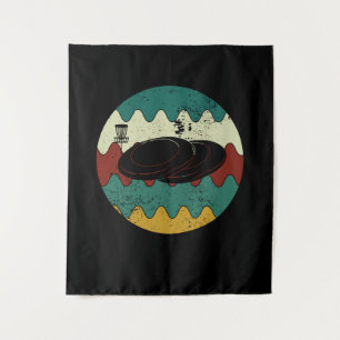 Disc Golf Vintage Tapestry