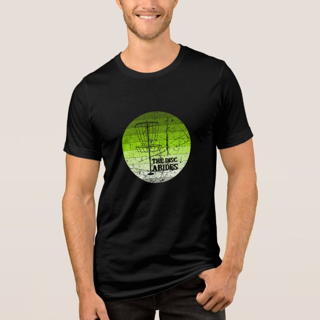 Disc Golf Vintage Tri-Blend Shirt (Front)