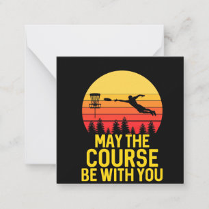 Disc Golf With You Card