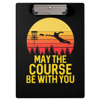 Disc Golf With You Clipboard