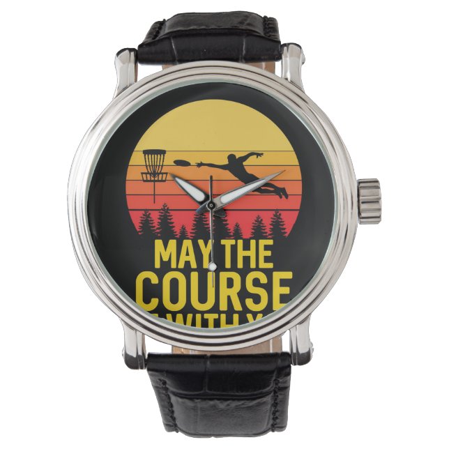 Disc Golf With You Watch (Front)