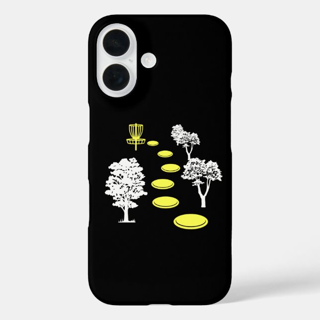 Disc Golf Woods Disc Golfer Gift Case-Mate iPhone Case (Back)
